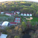 Eastern university aerial campus goalie school